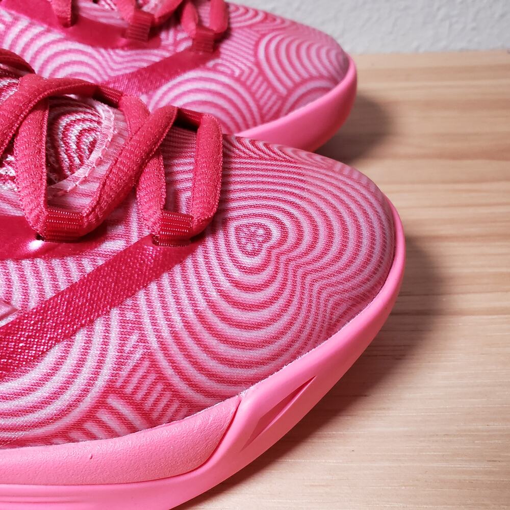 Puma Womens 6.5 Stewie 2 Mi Amor Basketball Shoes Red Pink Swirl Bold Maximalist - Picture 5 of 9
